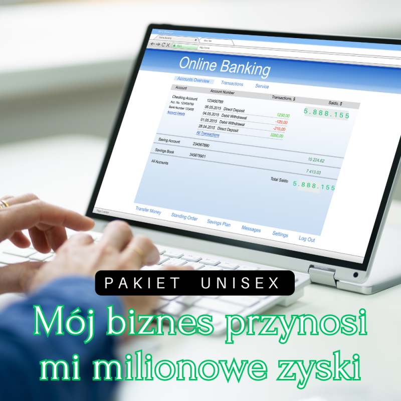 Mój  biznes przynosi mi milionowe zyski