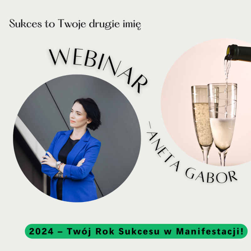 Webinar z hipnozą: 2024 Twoim rokiem sukcesów 🥂