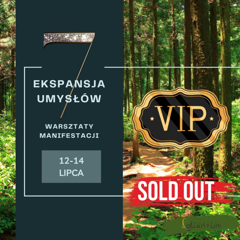 Ekspansja umysłu – warsztaty na żywo wejście VIP