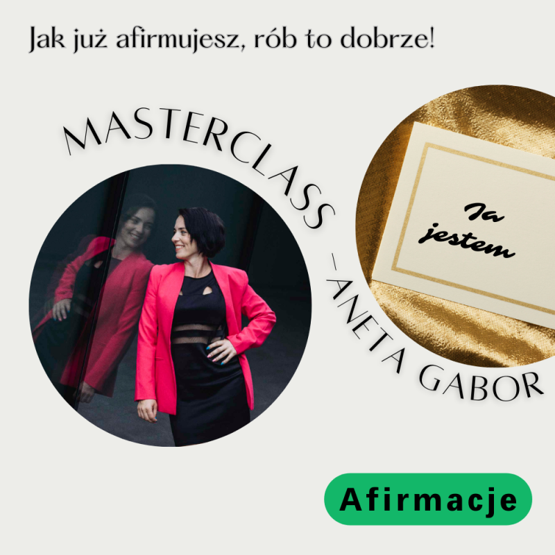 Afirmacje – Masterclass